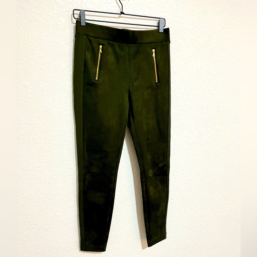 Suede Leggings
